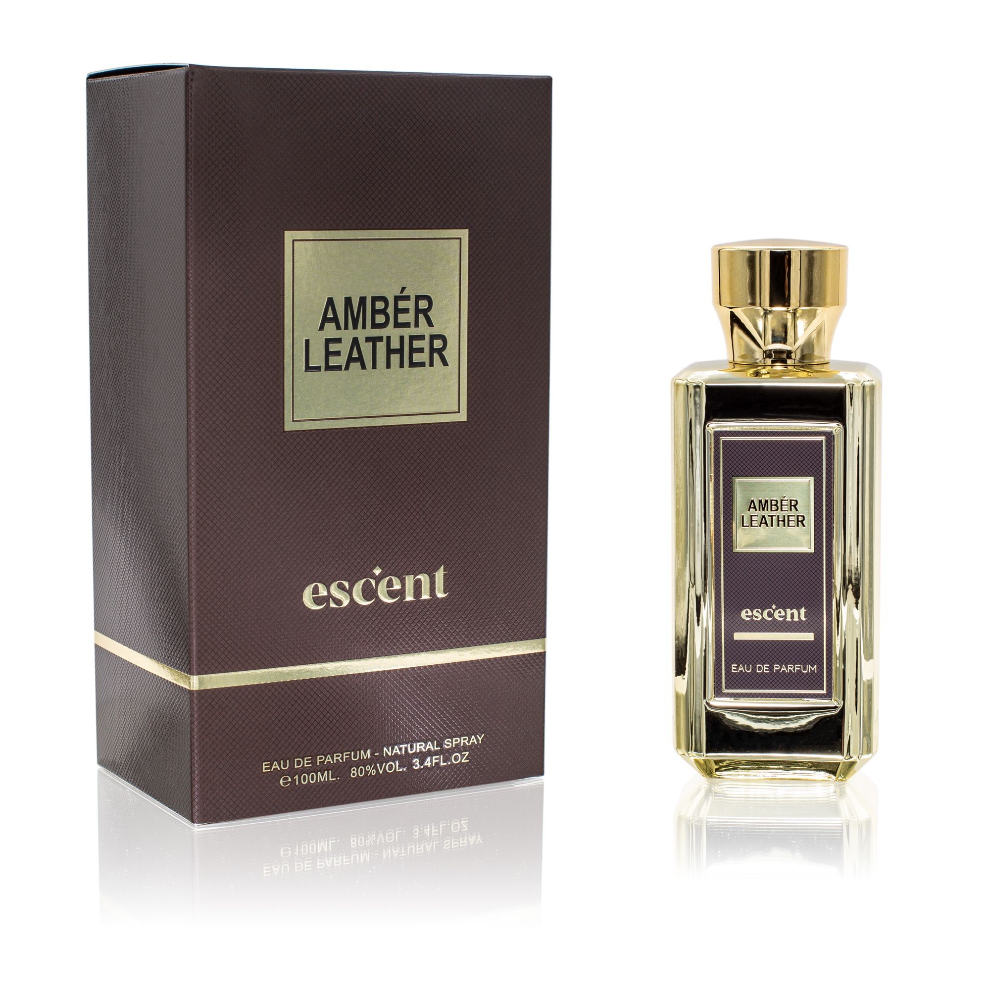 Parfum arabesc amber leather escent barbatesc 100 ml