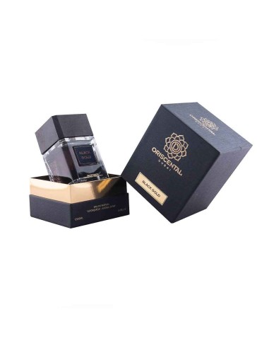 Parfum arabesc Dubai Black Gold cu miros de ambra si oud din gama Oriscental Dubai.