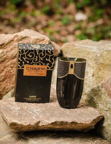 Parfum arabesc Charm Oud pentru femei cu miros dulce din gama Emper